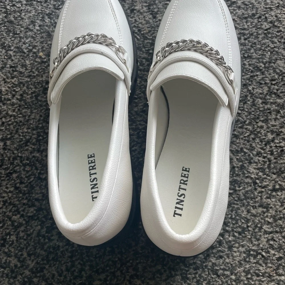 Women's White Loafers‎ for Women - Picture 9 of 12